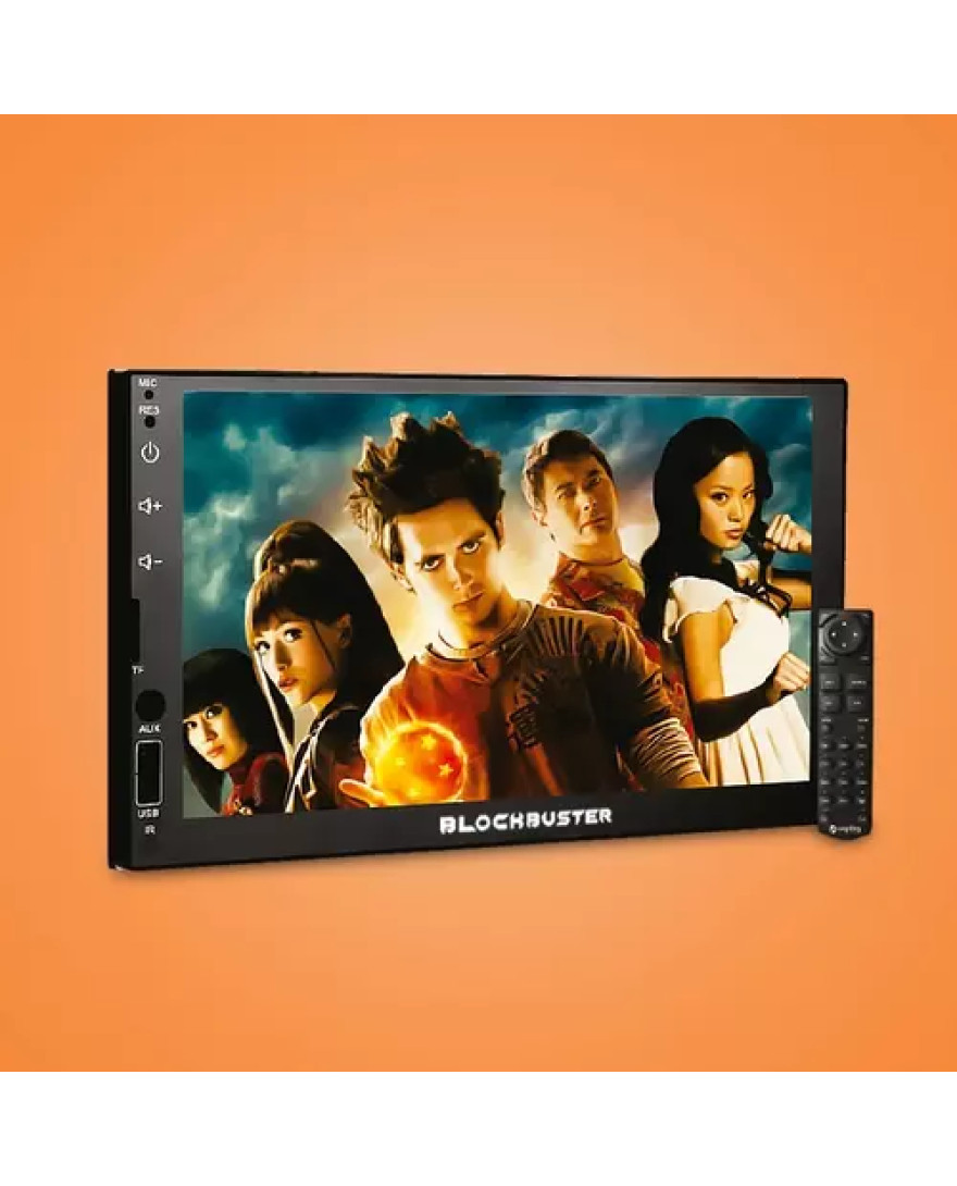 Blockbuster BBT 700 7 inch Double Din Deckless MPEG4 Player